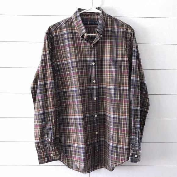 Ralph Lauren Other - Ralph Lauren Green Plaid Button Down Shirt